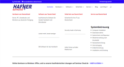 Desktop Screenshot of hafner-edvtechnik.de