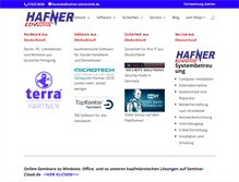 Tablet Screenshot of hafner-edvtechnik.de